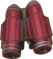 Valve Stem Caps - Red Rockets - 40A9010RD - PBC3388F1