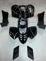 Body Kit Complete with Foot Rests Side Vents for 50cc/70cc/90cc/110cc 4-Stroke Mini ATV Quad Any Color - G1010019